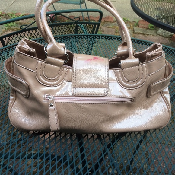 Cato nude patent bag - Picture 2 of 5